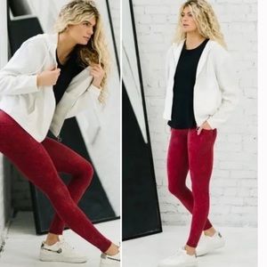 ZYIA Active Rosa Maze Pocket Light n Tight H-Rise Leggings | Size 4